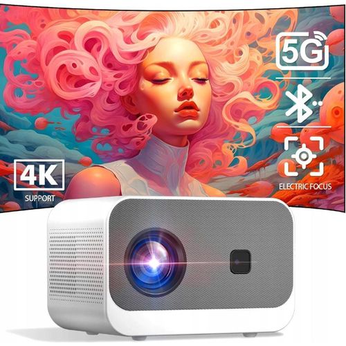 Mini Projektor A11 1080P 4K Wi-Fi Bt5.0 5G 300 Zoll Zuhause, ±60° Korrektur