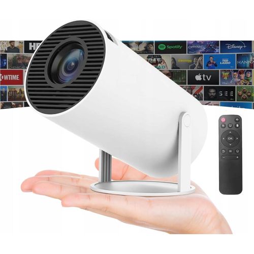 Projektor Smart Android 2024 130 Zoll Wifi Miracast Filme, Spiele, Präsentationen