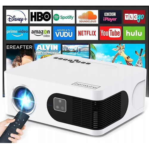 Projektor Zenwire E601H Android Tv Full Hd 4K, Wifi 2.4/5Ghz, Autofokus
