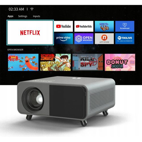 Projektor Zenwire X5 4K Full Hd Mit Android Wifi Und Bluetooth 300 Projektor