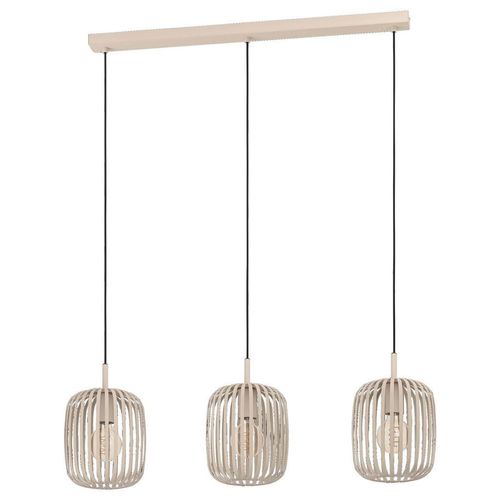 Eglo Hängeleuchte Romazzina , Sand , Metall , 20x110x90 cm , Lampen & Leuchten, Innenbeleuchtung, Hängelampen