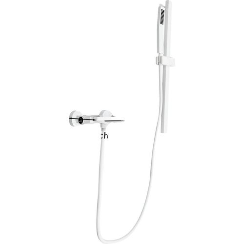 Badarmatur, modernes Design, duale Wasserabgabemodi, WEISS