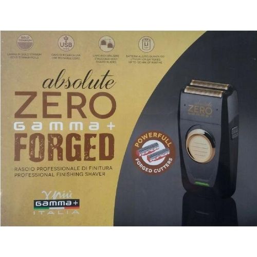 Gamma Piu Zero Absolute Portable Hypoallergene Rasierer 120Min 2024 Schwarz