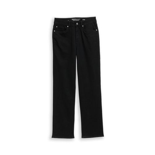 TOM TAILOR DENIM Damen TTELIN STRAIGHT Jeans, bunt, Uni, Gr. 26/32 Image