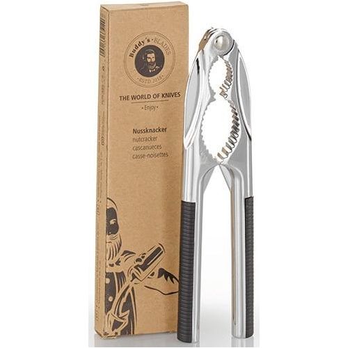 Nussknacker BUDDY'S "Buddy´s Blades", silber (silberfarben), B:1cm H:4cm L:16,5cm, Zink, Nussknacker, Zink