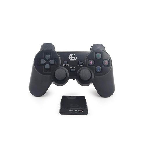 Gembird Wireless Dual Vibration Gamepad - Wireless Controller - Sony PlayStation 2