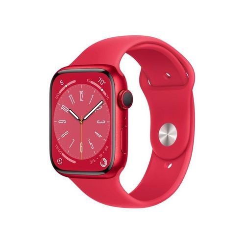 Apple Watch Series 8 GPS 45mm (PRODUCT)RED Aluminium Case with (PRODUCT)RED Sport Band