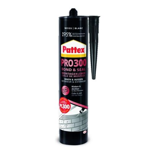 Pattex Montagekleber PRO300 410g weiß (PPRBS)