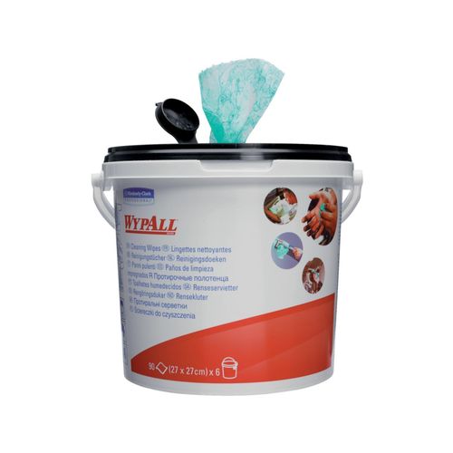 WYPALL Reinigungstücher 27x27cm, Eimer a 90Tücher (7775)