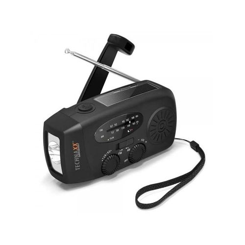 TECHNAXX TX-238 - Emergency Radio - AM/FM - Mono - schwarz