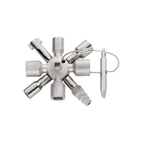 KNIPEX TwinKey®, für gängige Schränke und Absperrsysteme