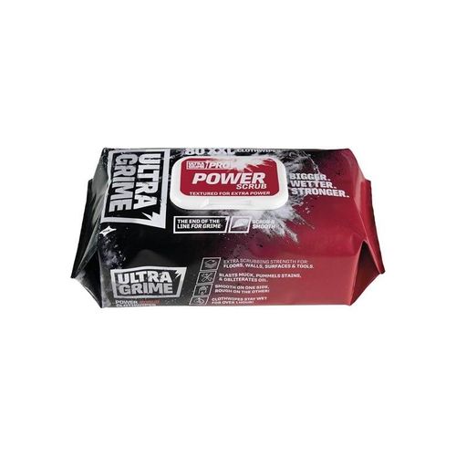 UNIWIPE UltraGrime Pro Power Scrub Wipes