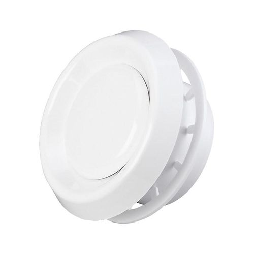 Duka Exhaust and intake valve Type 125 VRF Ø125 mm white