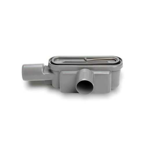 Unidrain Outlet unit w/two horizontal outlets Ø50 mm incl. water trap