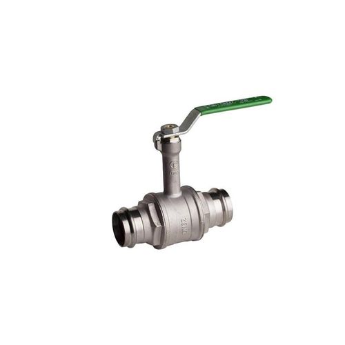 Pettinaroli Heavyduty fullway ball valve with press fittings ends and ex