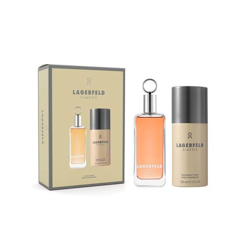 Karl Lagerfeld Classic After Shave + Deo Spray - 100 ml + 150 ml