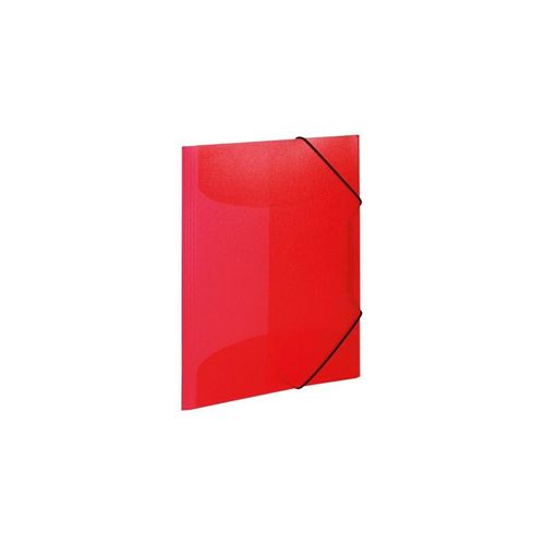 HERMA 3-flap folder - for A3 - translucent red