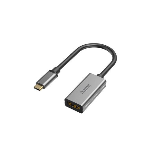 Hama Audio Adapter USB-C To HDMI Ultra-Hd 8K@60Hz Alu