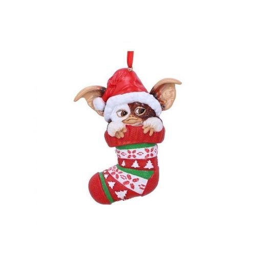 Nemesis Now - Gremlins Gizmo in Stocking Weihnachtsschmuck - Figur