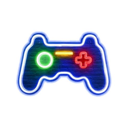 Mecharite - Controller LED Neon Sign - Blue - Lampe