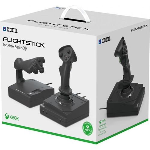 Hori HOTAS, Flightstick, PC, Xbox One, Xbox Series S, Xbox Series X, D-Pad, Menü-Taste, View button, Kabelgebunden, USB, Schwarz
