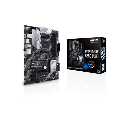 ASUS PRIME B550-PLUS Mainboard - AMD B550 - AMD AM4 socket - DDR4 RAM - ATX
