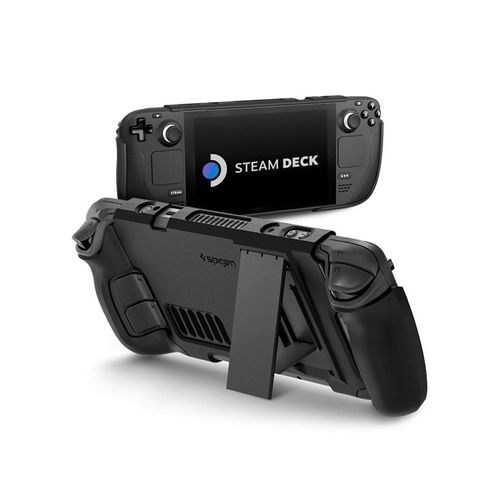 Spigen Thin Fit with Kick Stand - black - Steam Deck - Miscellaneous Zubehör für Spielkonsole - Steam Deck