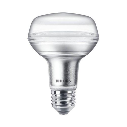 Philips LED-Lampe Reflektor R80 4W/827 (60W) 36° E27