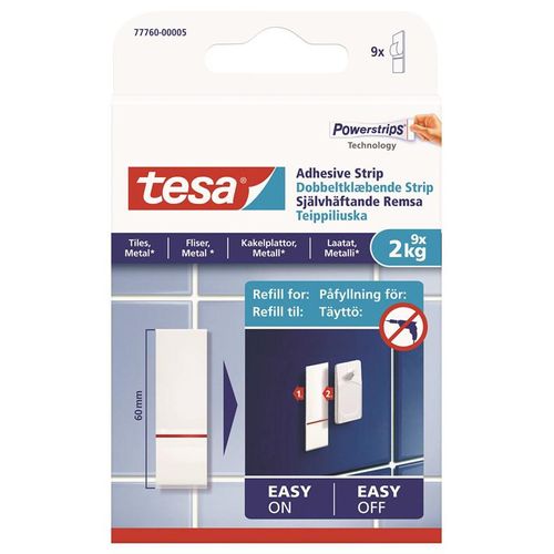 tesa Powerstrips Refill 2kg Tiles