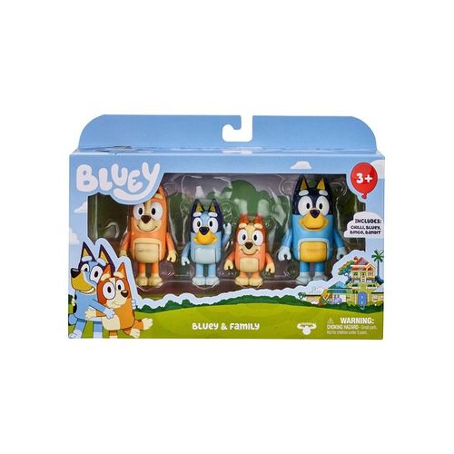 Bluey 4 pcs Figure pack