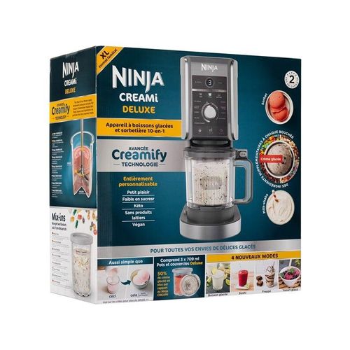 Ninja Eismaschine Creami Deluxe NC501EU - Black / Silver