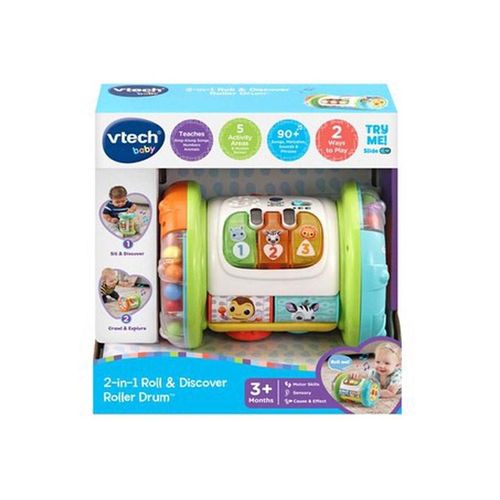 VTech 2- In 1 Rolling Explorer Drum SE