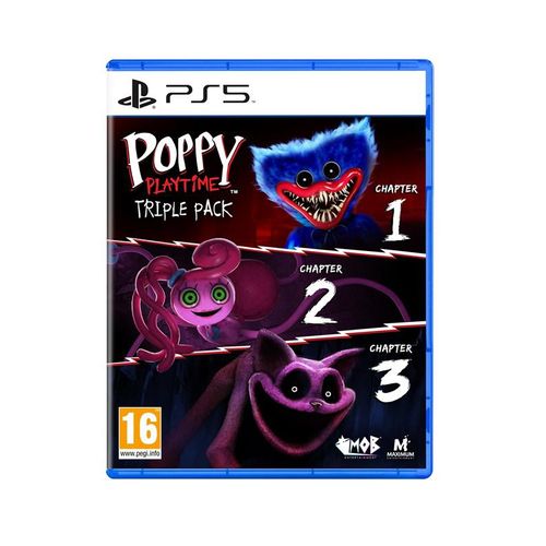 Poppy Playtime Triple Pack - Sony PlayStation 5 - Horror - PEGI 16