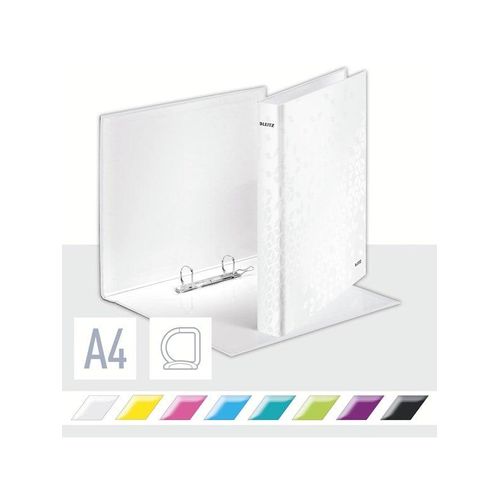 Leitz WOW Ringbuch Weiß