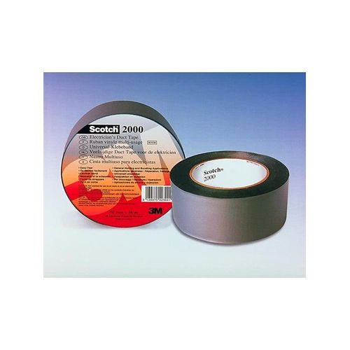 3M Scotch® 2000 electricians duct tape grey 50 mm x 46 m