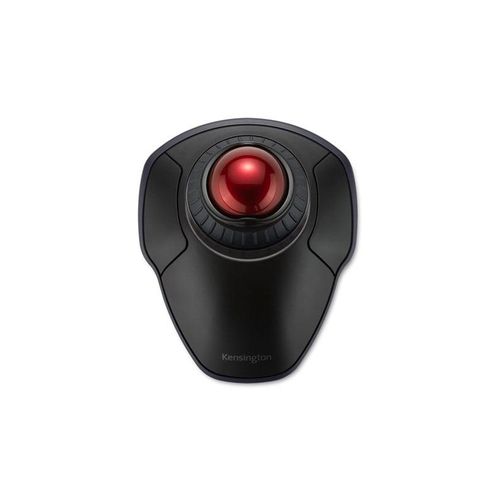 Kensington Orbit® Wireless Trackball with Scroll Ring - Black - Trackball (Schwarz)