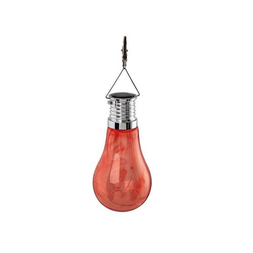 EGLO Solarleuchte H125 mm Rot