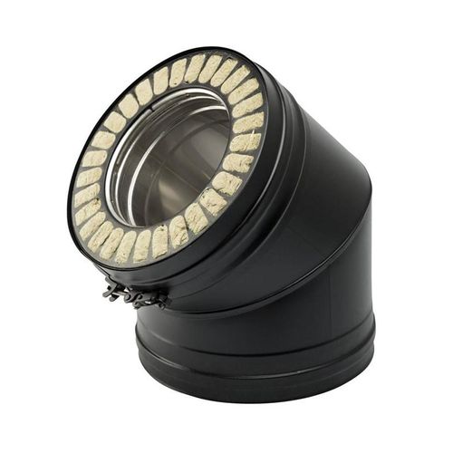 Metalbestos wood 150 mm elbow 45°