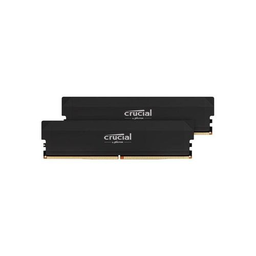 Crucial PRO Overclocking DDR5-6400 - 64GB - CL40 - Dual Channel (2 pcs) - AMD EXPO & Intel XMP - Schwarz