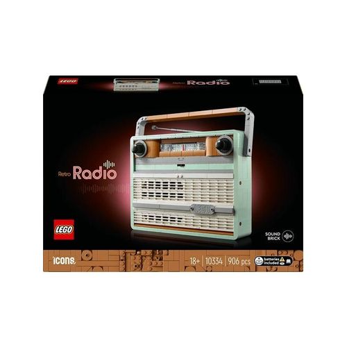 LEGO Icons 10334 Retro-Kofferradio