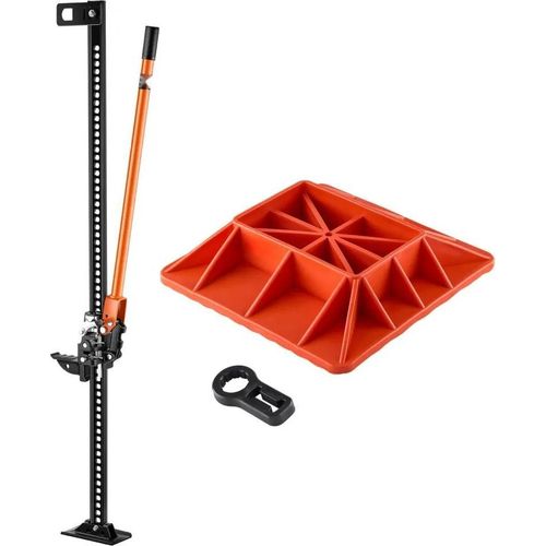 Offroad-Traktor Wagenheber 3,18t - mit Basis - 130,1-1380mm Fahrzeugheber Jack - für Landwirtschaftsfahrzeuge und Traktoren