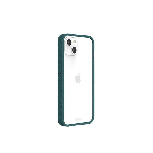 Pela Clear - iPhone 13 case - Green