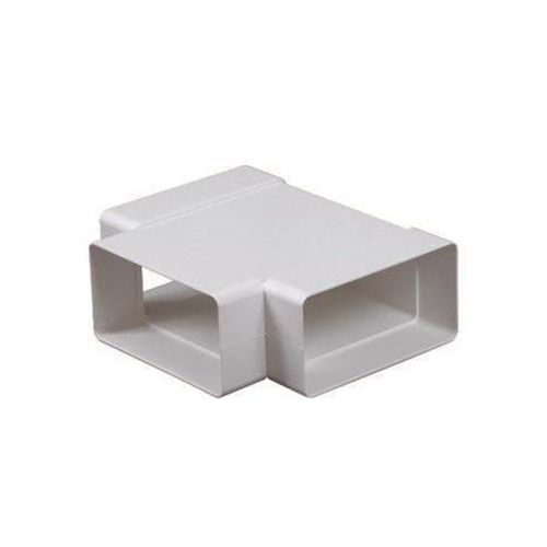 Unite Flat duct t-piece (75x150 mm) white