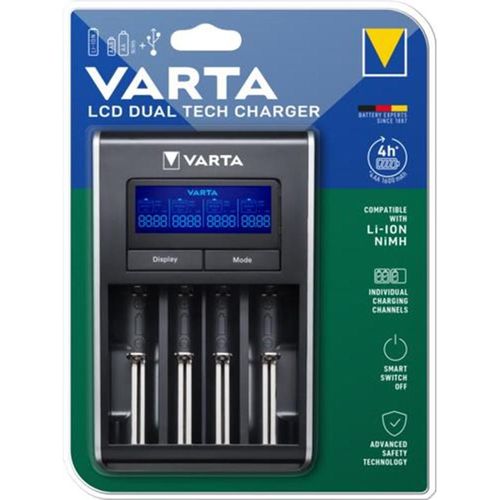 VARTA LCD Dual Tech Charger battery charger