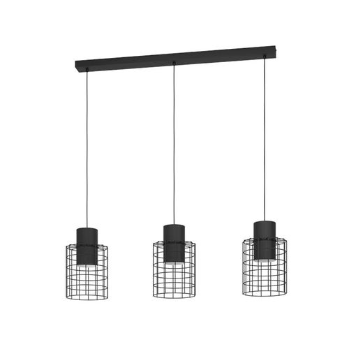 EGLO MILLIGAN Hängeleuchte, schwarz, weiss