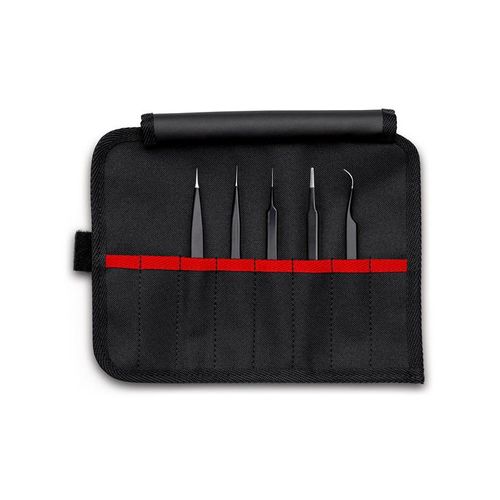 KNIPEX Universalpinzetten-Set ESD, 5-teilig