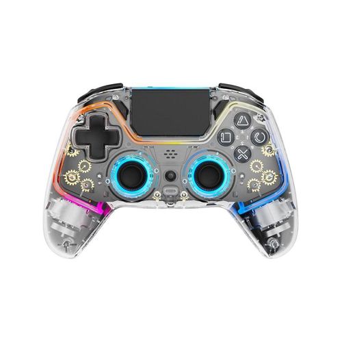 Deltaco GAMING PS4 Transparent Controller - Wireless Controller - Sony PlayStation 4