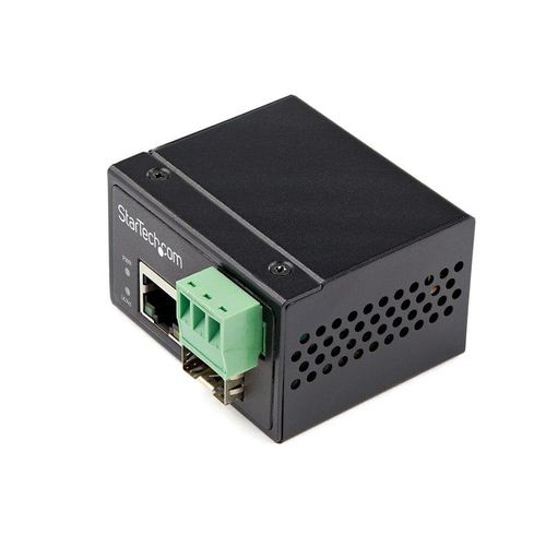 StarTech.com Industrial Fiber to Ethernet Media Converter