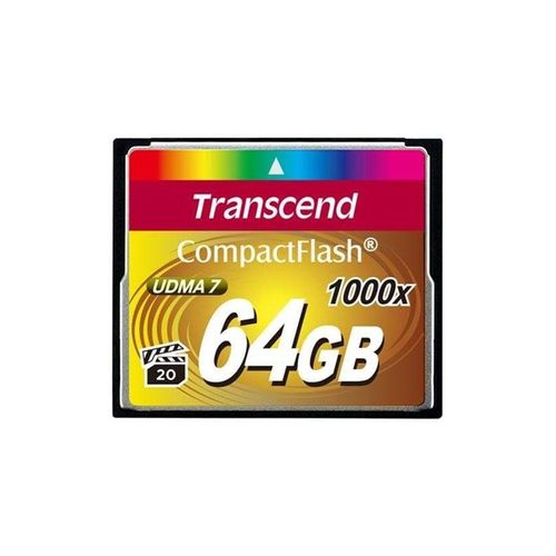 Transcend Compact Flash 1000x - 64GB