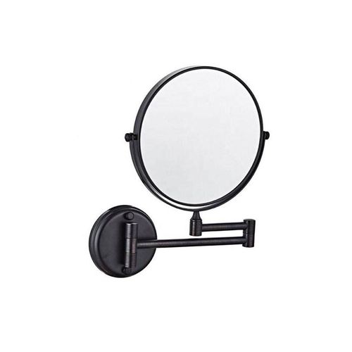UNIQ Wall Mirror with 10x Magnification in Black